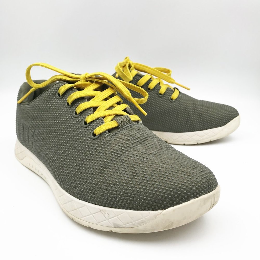 NOBULL Shoes Mens 8.5 Womens 10 Trainers Green Athletic Running Sneakers Gym